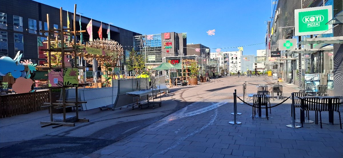 Kesäterassi Sellossa