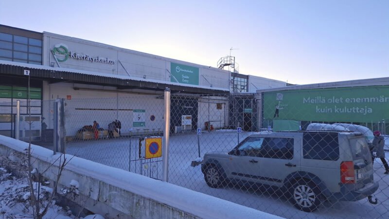 Kohta loppuu: Koivukylän kierrätyskeskus