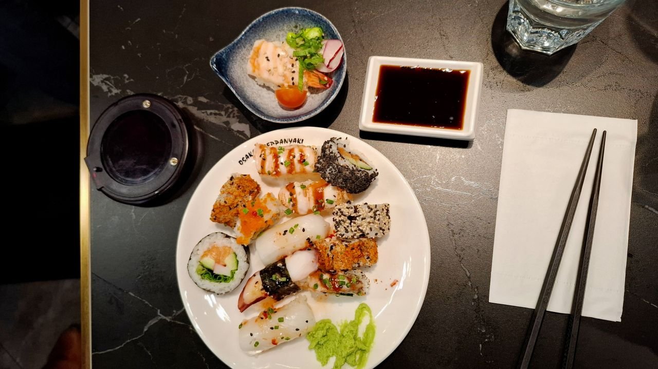 Lounaalla Osaka Teppanyakissa