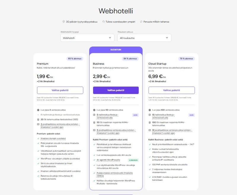 Hostinger – Paras bloggarin ja yrityksen verkkopalvelu?
