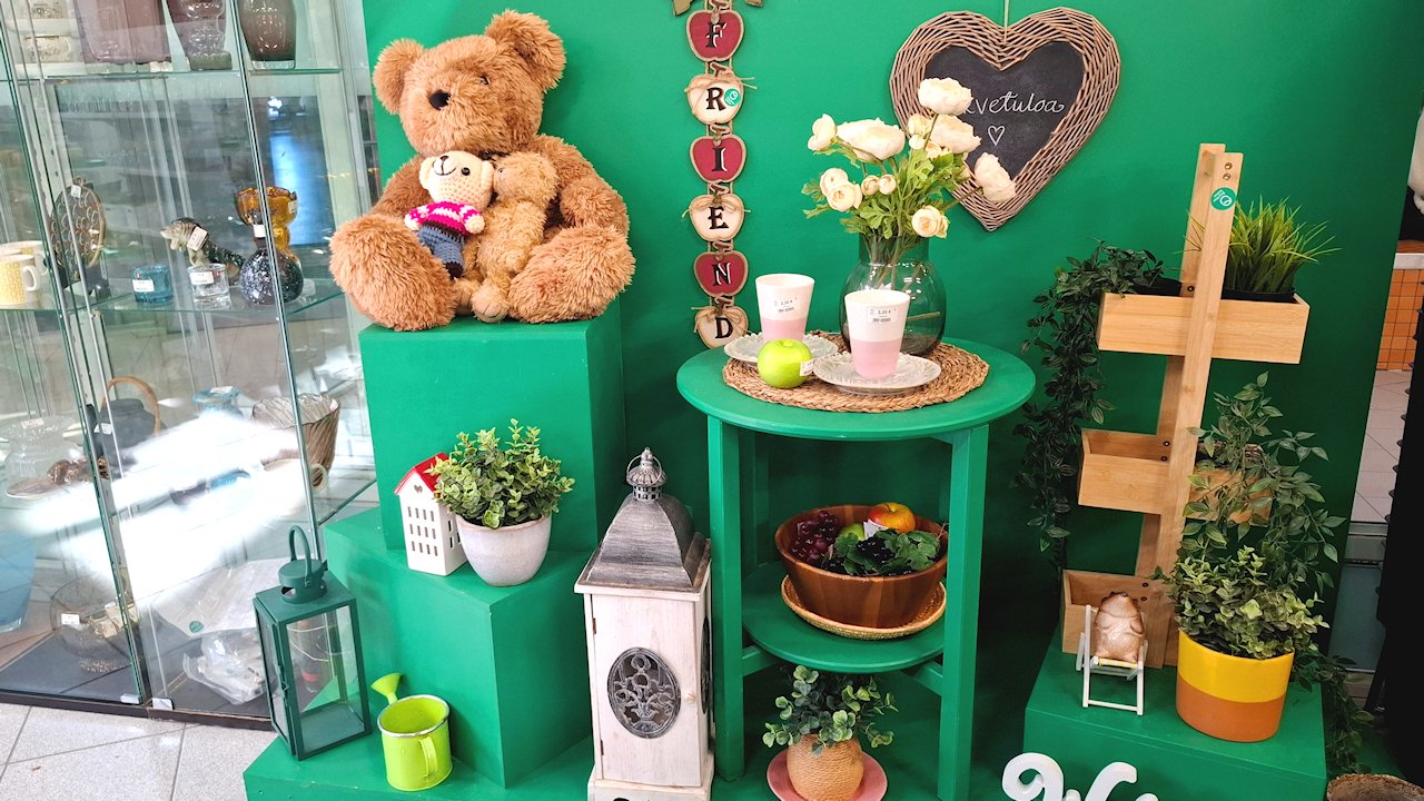 Oletko tutustunut Malmin kierrätyskeskuksen myymälään?