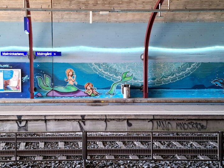 Viimeinen vilkaisu Malmikartanon graffiteille