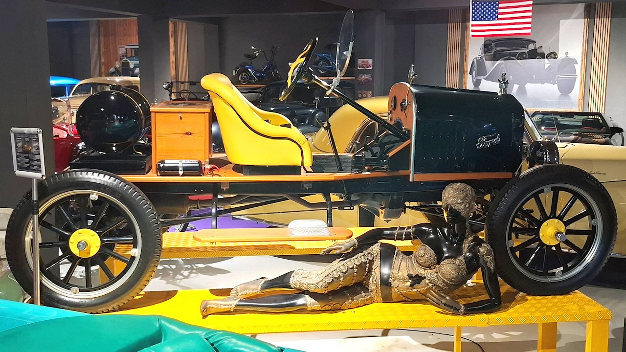 Ford T Speedster vm 1923 in Ammochostos Motor Museum