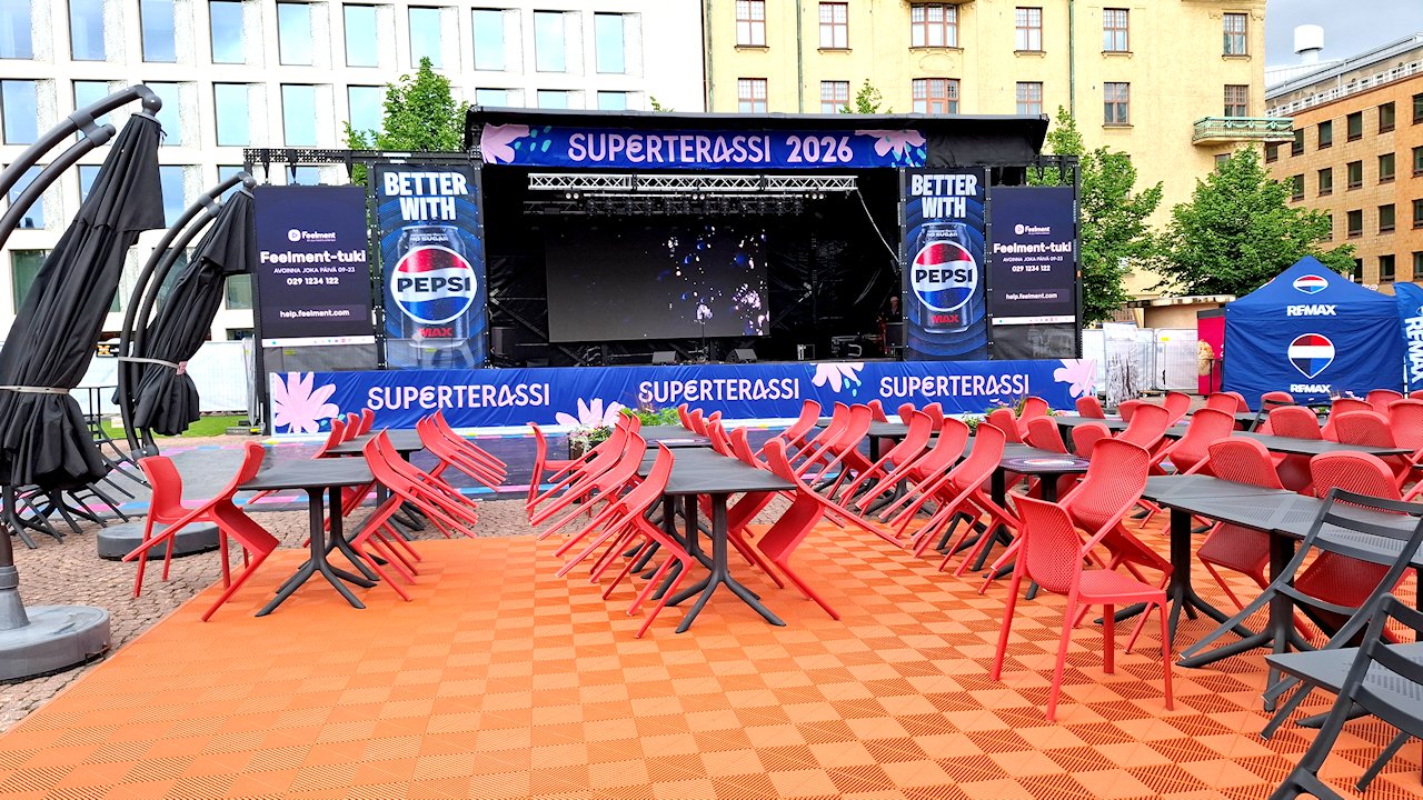 Helsinkipäivänä oli Suoperterassin avajaiset