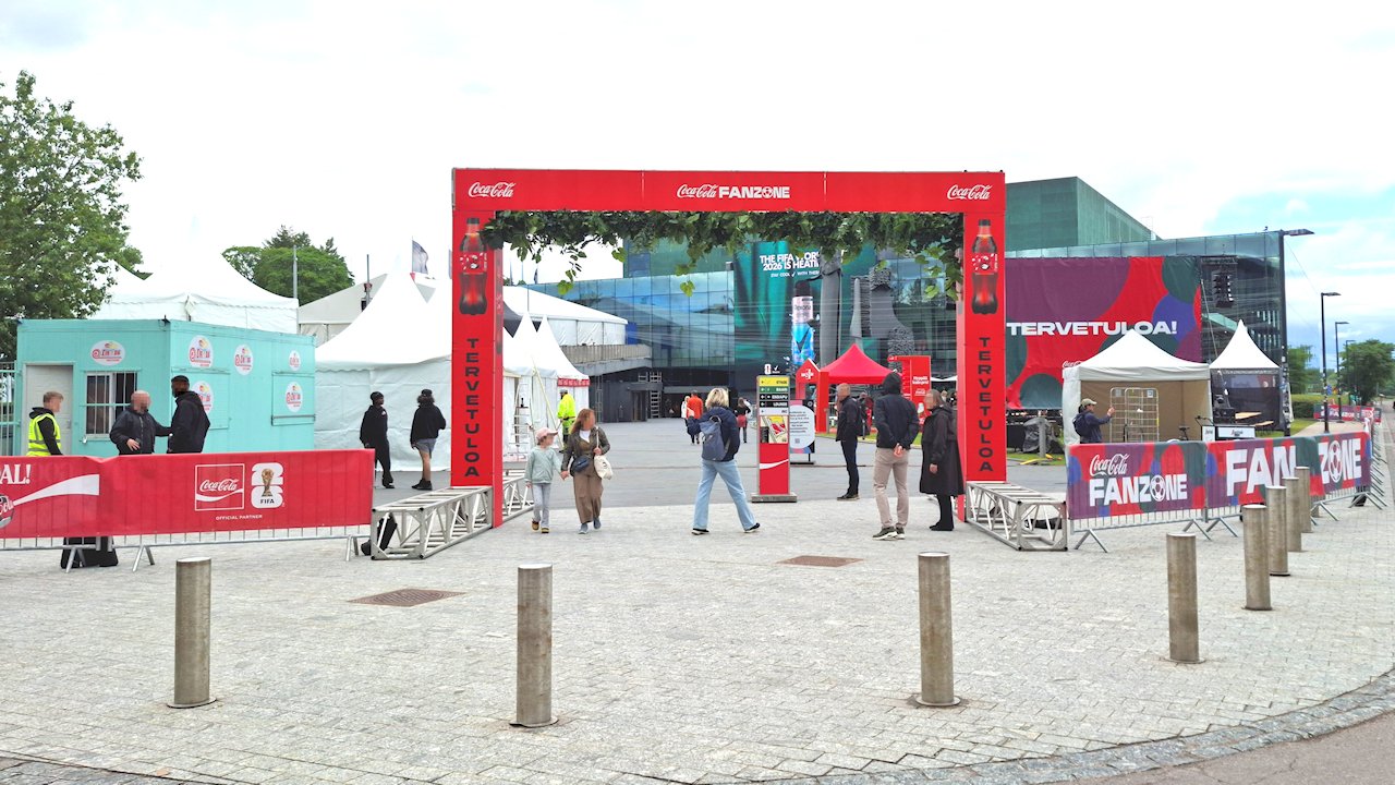CocaCola fanzone