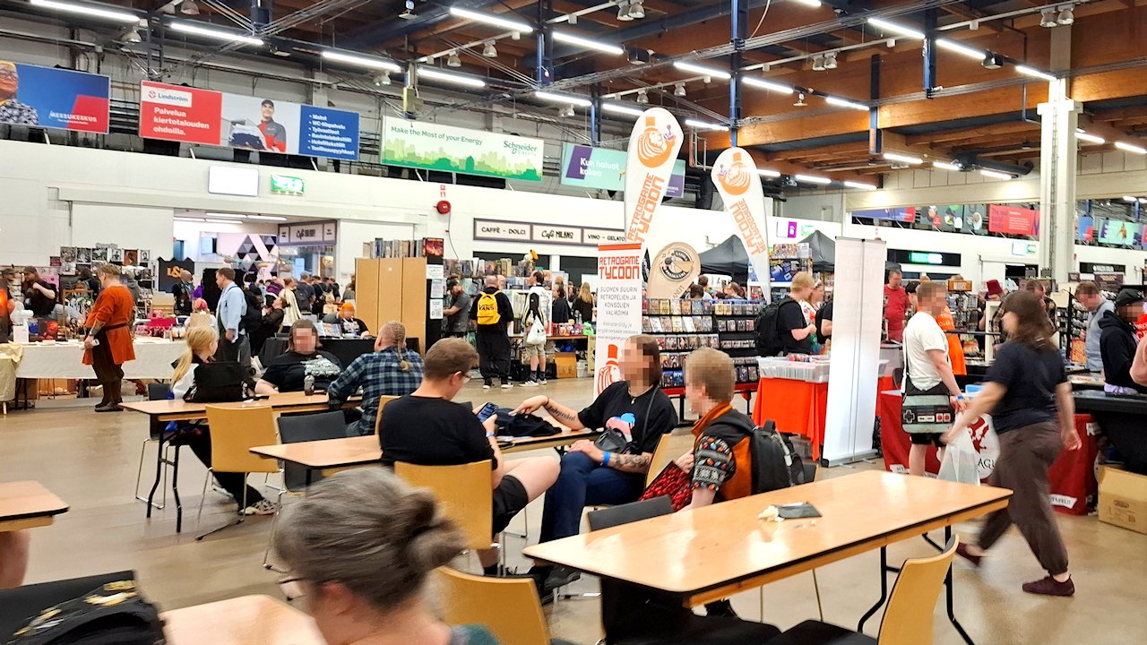 Myyntialuetta Ropecon 2026 -tapahtumassa