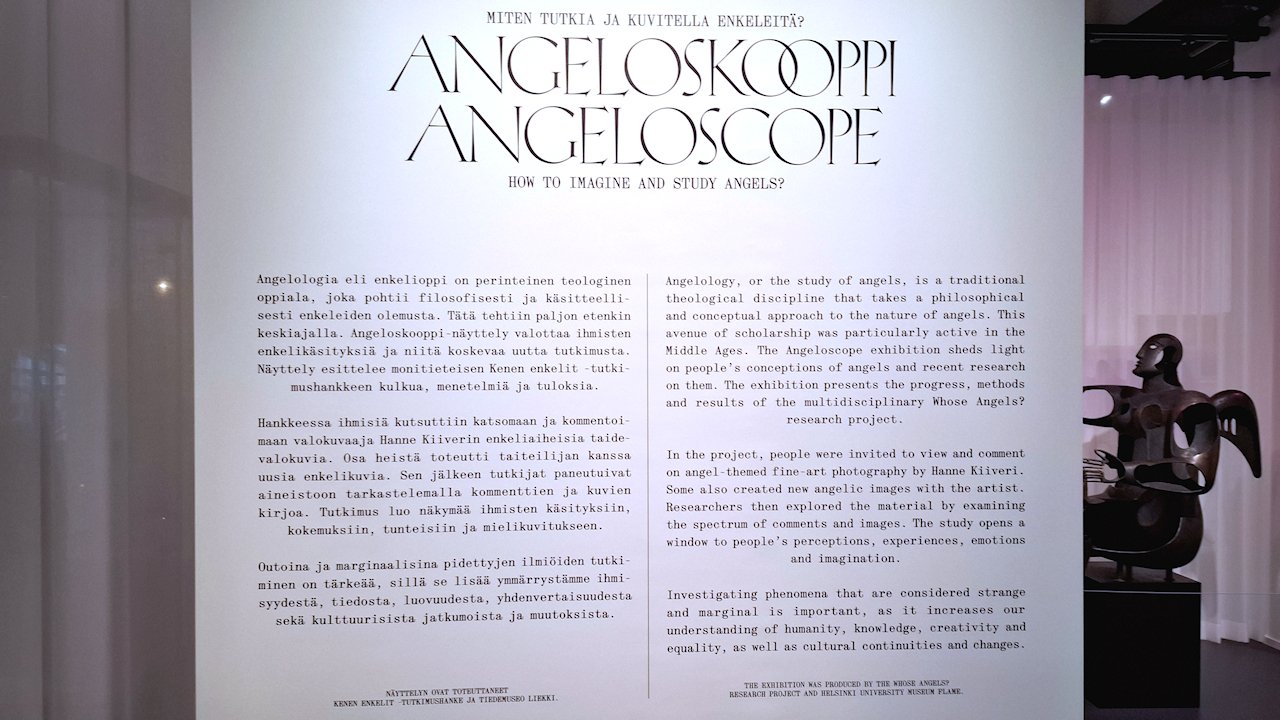 Angeloskooppi juliste Liedemuseo Liekki