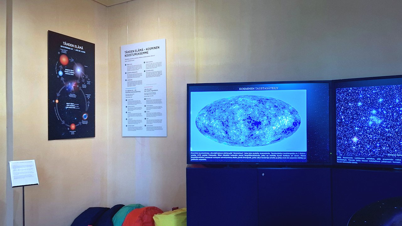 Tiedemuseo Liekki: Universumimme