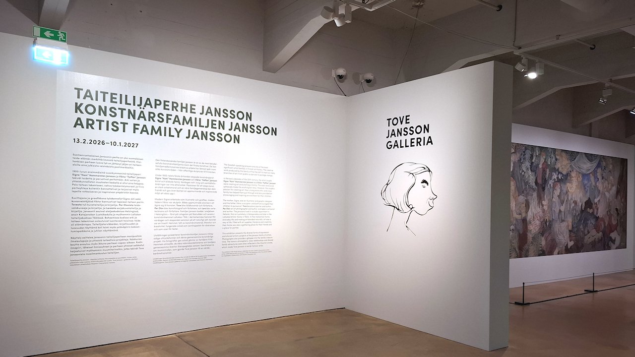 HAM-museo Janssonin galleria