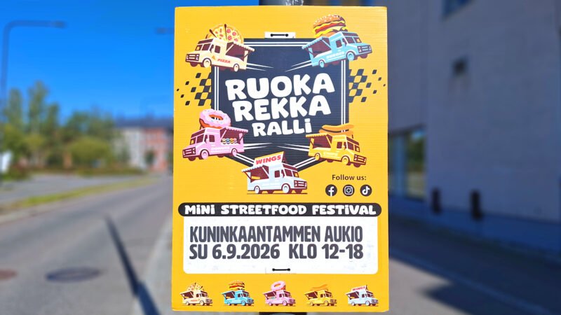 Ruokarekkaralli Kuninkaantammessa