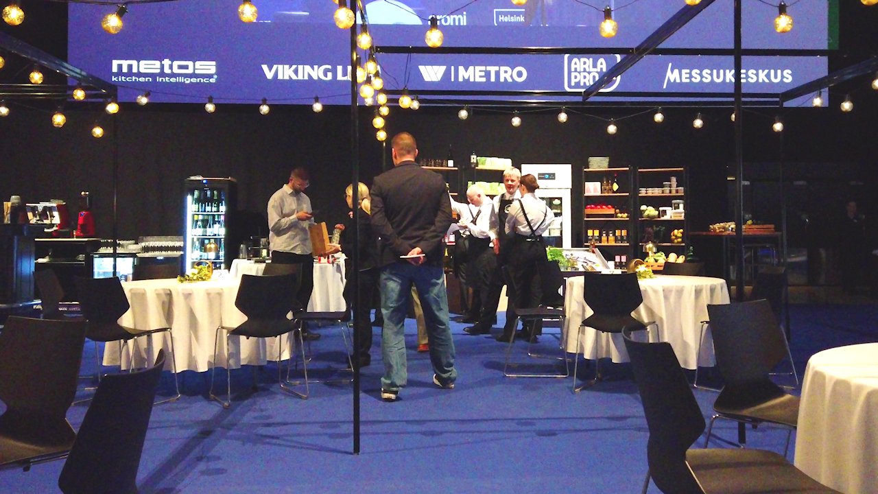 Viini & Ruoka tarjoilijakilpailu valmisteluja