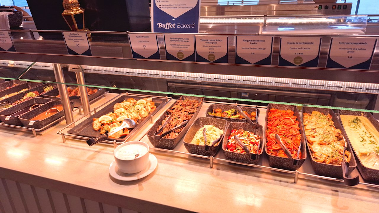 Buffet Ekcerö M/(S Finlandialla