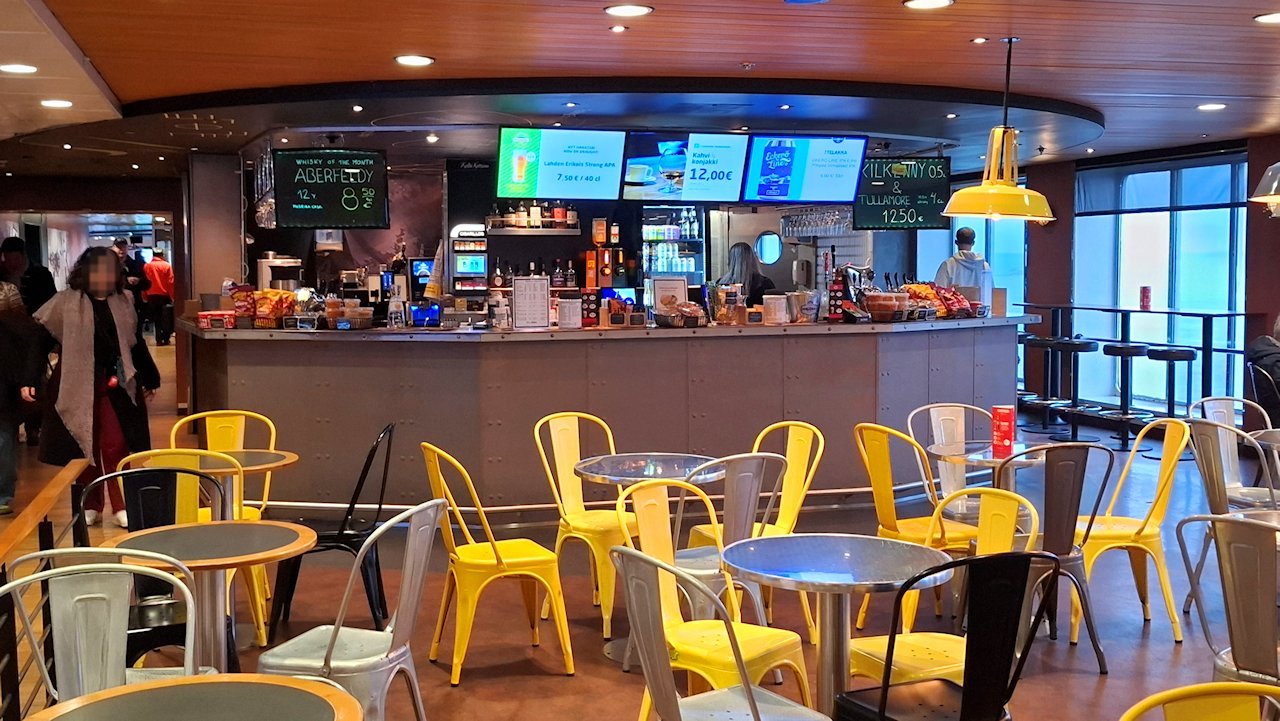Pub Telakka M/S Finlandialla