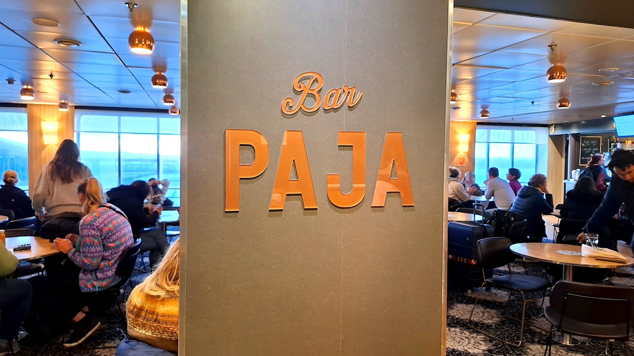 Bar Paja M/S Finlandialla
