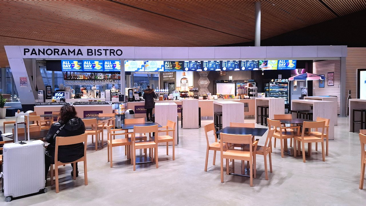 Panorama Bistro Länsisatamassa