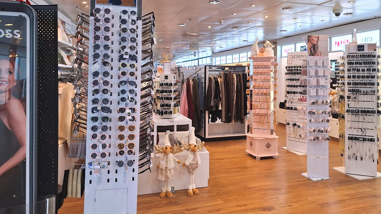 PopUp myymälä M/S Finlandialla