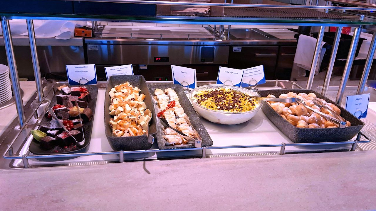 Buffet Ekcerö M/(S Finlandialla