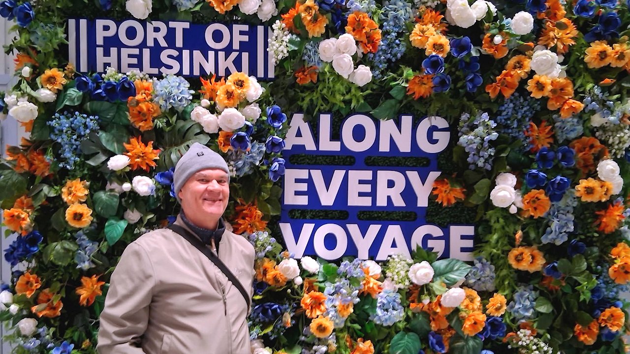 M/S Finlandialla
Satamassa odottellessa